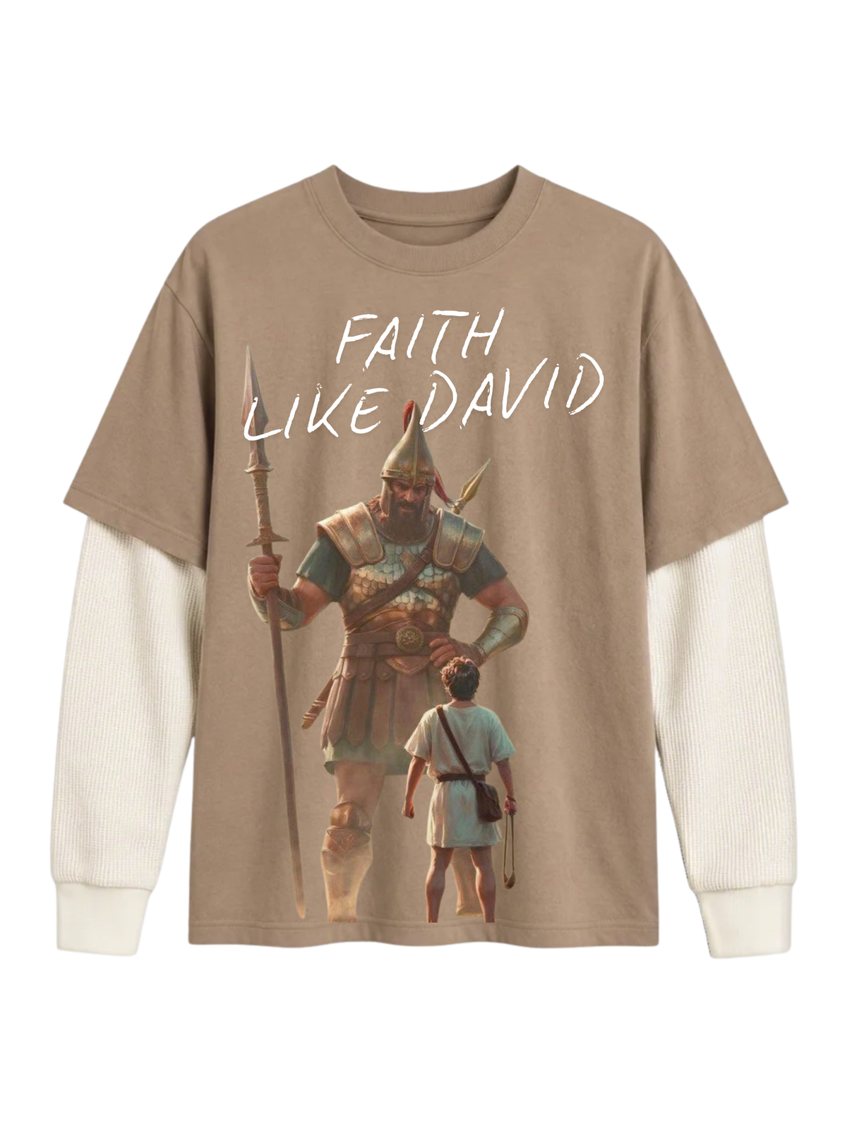 Faith like David Skater Tee