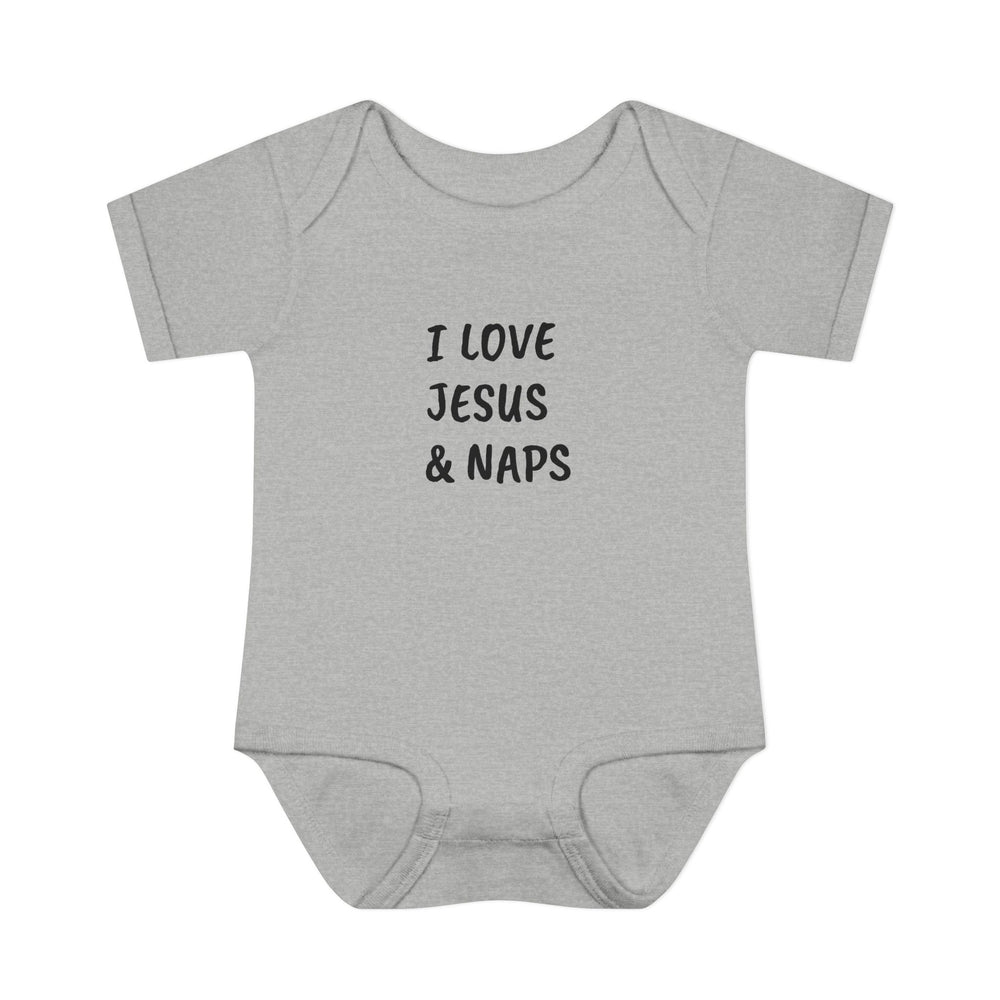 I Love Jesus & Naps Bodysuit