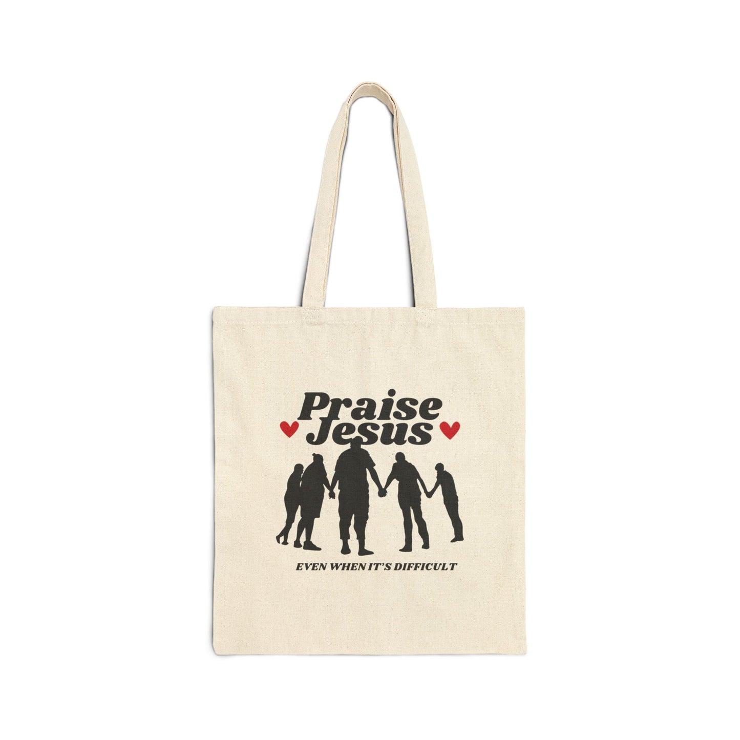 Praise Jesus Tote Bag