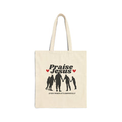 Praise Jesus Tote Bag