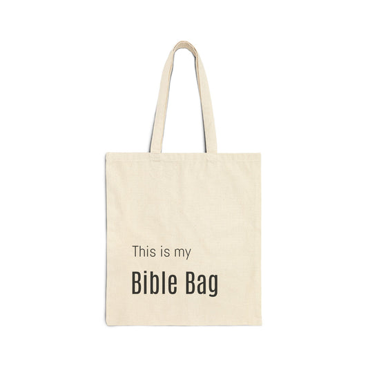 Bible Bag Tote Bag