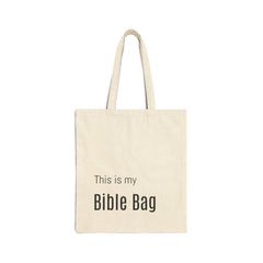 Bible Bag Tote Bag