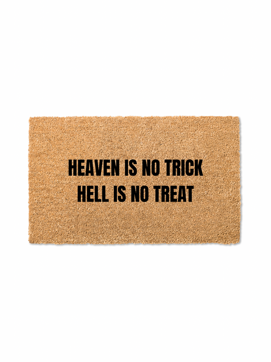 Trick or Treat Doormat