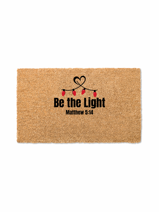 Be the Light Doormat