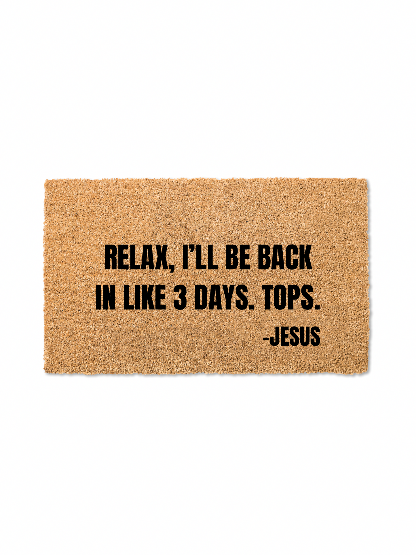 I’ll Be Back Doormat