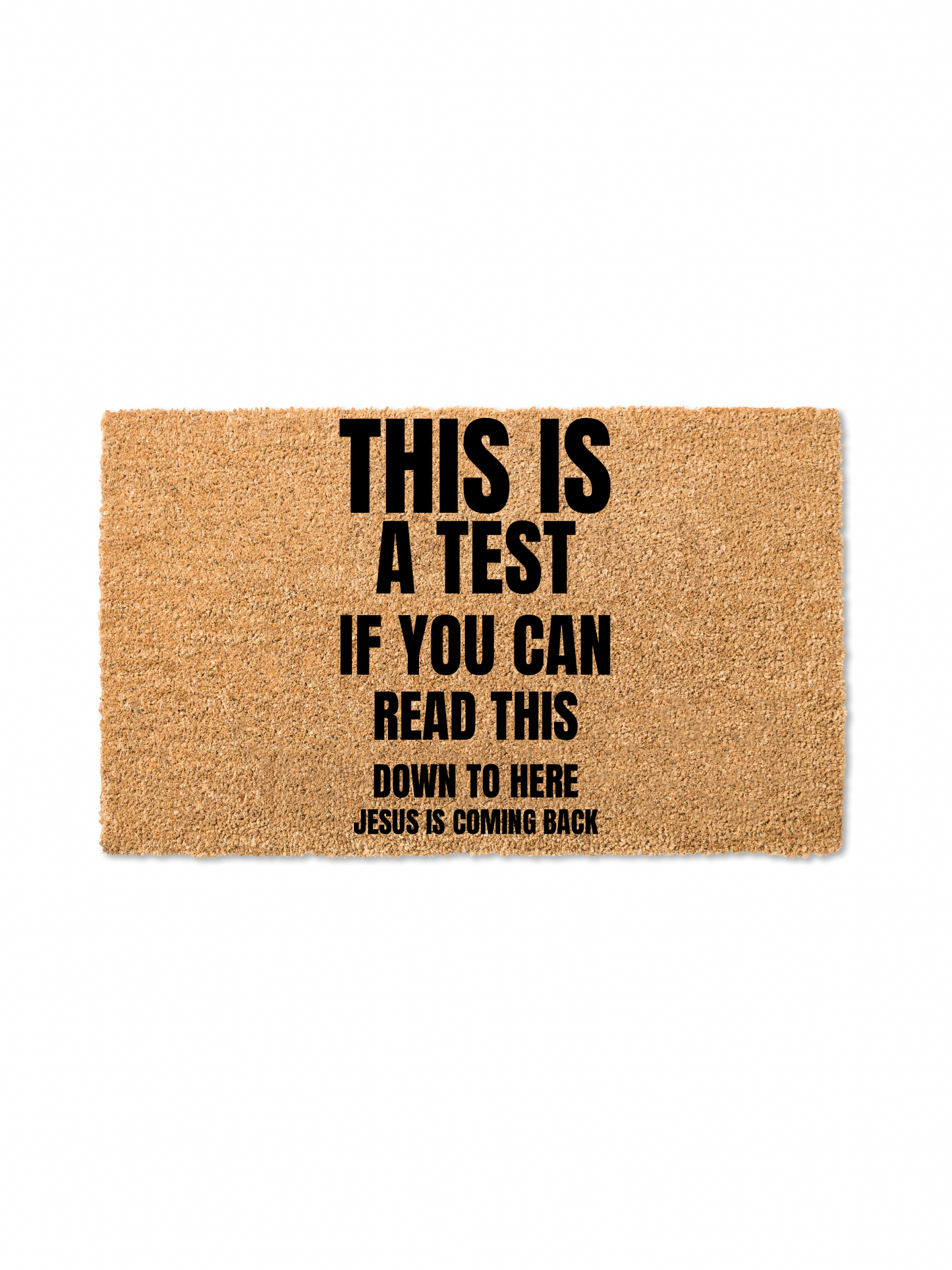Reading Test Doormat